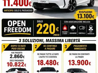 Usata Opel Corsa GS Line 101 CV (74 kW) 2022 Bianco Utilitaria