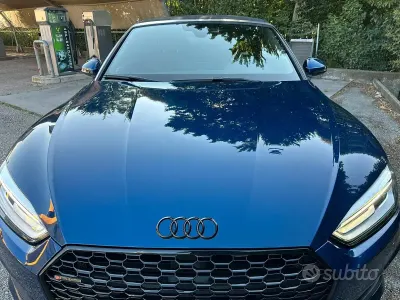 Usata Audi A5 Cabriolet Ambiente 190 CV (139 kW) 2017 Bluazzurro Cabrio