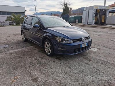 Usata VW Golf VII 110 CV (80 kW) 2013 Blu Berlina