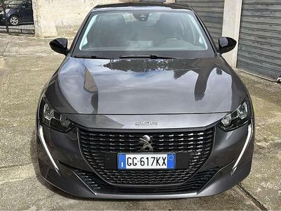 Usata Peugeot 208 75 CV (55 kW) 2022 Grigio Utilitaria