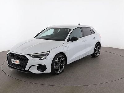 Usata Audi A3 Sportback e-tron Advanced 150 CV (110 kW) 2022 Bianco Utilitaria