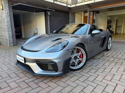 Nuova Porsche 718 Boxster 500 CV (367 kW) 2025 Argento Cabrio