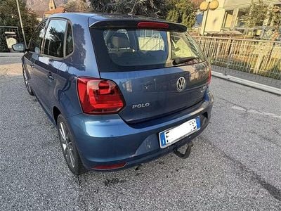 Usata VW Polo 90 CV (66 kW) 2017 Blu Berlina