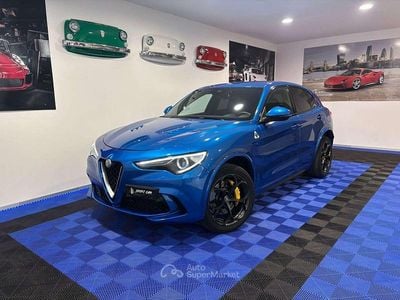 Usata Alfa Romeo Stelvio Quadrifoglio 510 CV (375 kW) 2019 Blu/azzurro SUV