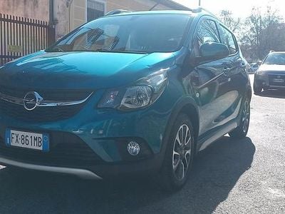 Usata Opel Karl 75 CV (55 kW) 2019 Blu Utilitaria