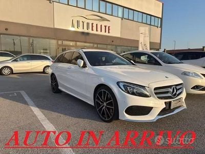 Usata Mercedes C250 Premium 204 CV (150 kW) 2016 Bianco Station wagon