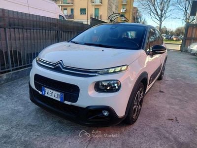 Usata Citroën C3 PureTech 83 CV (61 kW) 2019 Bianca tetto nero Utilitaria