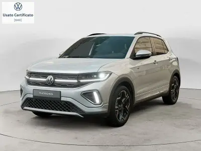 Nuova VW T-Cross R-line Plus 116 CV (85 kW) 2026 Argento SUV