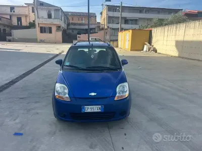 Usata Chevrolet Matiz SX 67 CV (49 kW) 2007 Blu Utilitaria