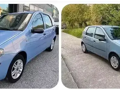 Usata Fiat Punto 60 CV (44 kW) 2004 Blu Utilitaria