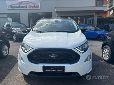 Usata Ford Ecosport ST-Line 100 CV (73 kW) 2019 Bianco SUV