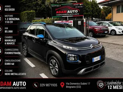 Usata Citroën C3 Aircross PureTech 110 CV (80 kW) 2020 Nero SUV