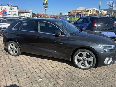 Usata Audi A3 S-Line 110 CV (80 kW) 2022 Grigio Berlina