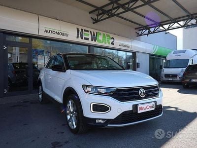 Usata VW T-Roc Advance 150 CV (110 kW) 2018 Bianco SUV