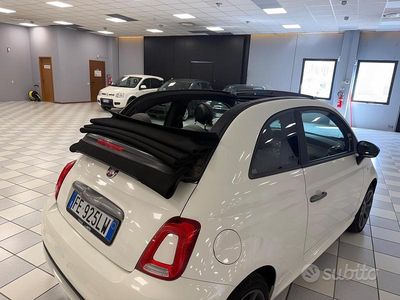 Usata Fiat 500C 2016 Bianco Cabrio