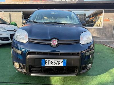 Usata Fiat Panda 4x4 Climbing 75 CV (55 kW) 2013 Blu Utilitaria