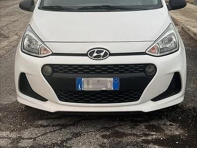 Usata Hyundai i10 Style 66 CV (48 kW) 2018 Bianco Utilitaria