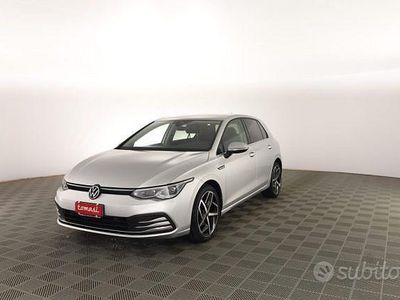Usata VW Golf VIII Style 130 CV (95 kW) 2021 Grigio Berlina