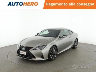 Usata Lexus RC300h Sport Line 181 CV (133 kW) 2019 Grigio Coupé