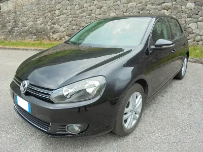 Usata VW Golf VII Highline 105 CV (77 kW) 2012 Nero Berlina