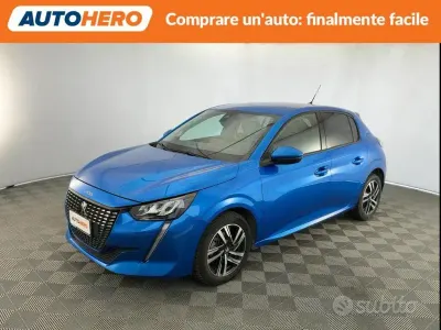 Usata Peugeot 208 Allure 102 CV (75 kW) 2020 Bluazzurro Utilitaria