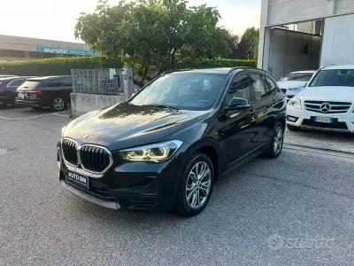 Usata BMW X1 Sport Line 190 CV (139 kW) 2021 Nero SUV