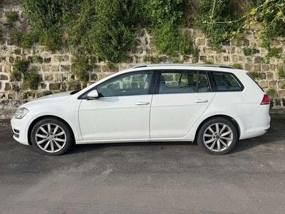 Usata VW Golf VII 110 CV (80 kW) 2014 Bianco Station wagon