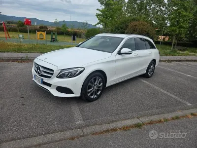 Käytetty Mercedes C200 136 HP (100 kW) 2016 Valkoinen Farmari