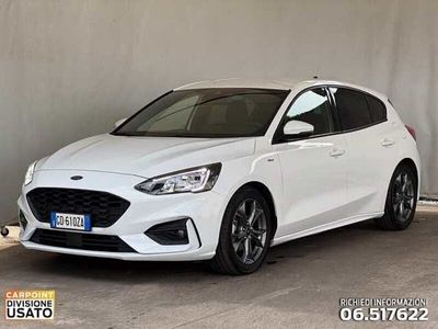 usata Ford Focus 1.0 EcoBoost 125 CV 5p. ST-Line del 2020 usata a Roma