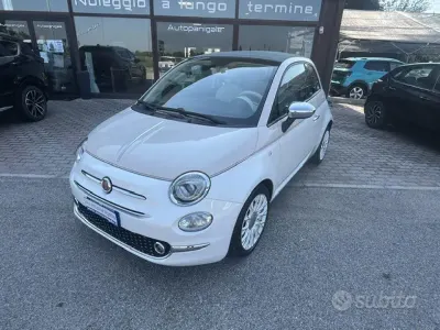 Usata Fiat 500C 95 CV (69 kW) 2018 Beige Cabrio
