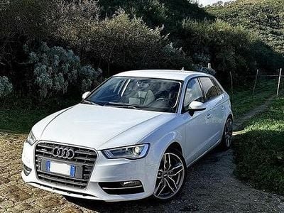 Usata Audi A3 Ambition 184 CV (135 kW) 2014 Bianco Berlina