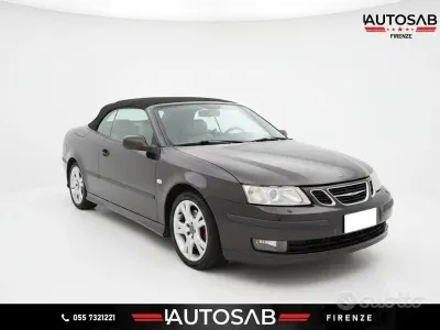 Usata Saab 9-3 Cabriolet Aero 210 CV (154 kW) 2005 Nero Cabrio