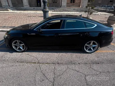 Usata Audi A5 190 CV (139 kW) 2018 Nero Coupé