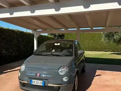 Usata Fiat 500 Lounge 69 CV (50 kW) 2010 Grigio Utilitaria