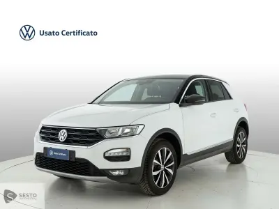 Usata VW T-Roc Style 116 CV (85 kW) 2020 Bianco SUV