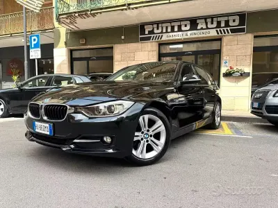 Usata BMW 316 Sport Line 116 CV (85 kW) 2013 Nero Station wagon