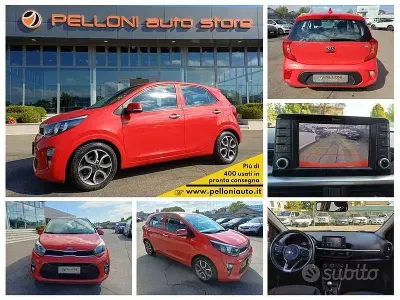 Usata Kia Picanto 65 CV (47 kW) 2018 Rosso Utilitaria