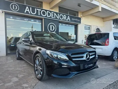 Usata Mercedes C220 170 CV (125 kW) 2015 Nero Station wagon