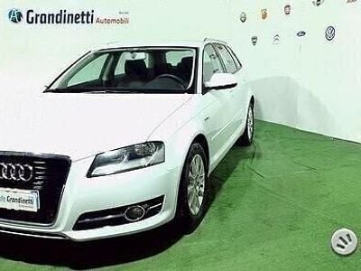 Usata Audi A3 Sportback 105 CV (77 kW) 2013 Bianco Utilitaria