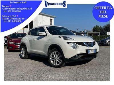 Usata Nissan Juke Acenta+ 110 CV (80 kW) 2016 Bianco SUV