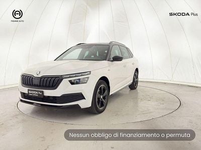 Usata Skoda Kamiq Monte Carlo 110 CV (80 kW) 2023 Bianca tetto nero SUV