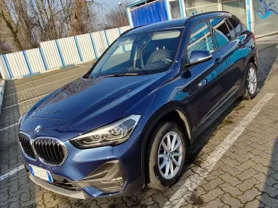 Usata BMW X1 Advantage 116 CV (85 kW) 2022 Blu/azzurro SUV