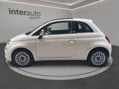 Usata Fiat 500 Lounge 69 CV (50 kW) 2019 Bianco Utilitaria