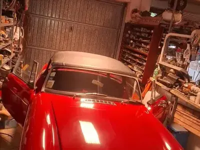 Usata MG B 1960 Rosso Cabrio