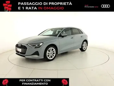 Usata Audi A3 Advanced Plus 116 CV (85 kW) 2025 Grigio freccia perla Berlina