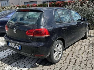 Usata VW Golf VI Highline 105 CV (77 kW) 2011 Nero Utilitaria