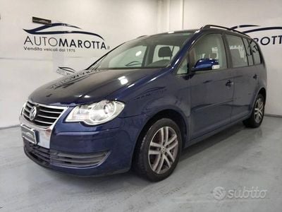 Usata VW Touran Trendline 140 CV (102 kW) 2007 Blu Monovolume