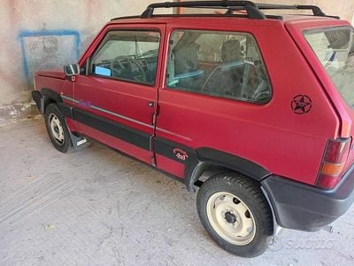 Usata Fiat Panda 4x4 Club 54 CV (39 kW) 1995 Rosso Utilitaria