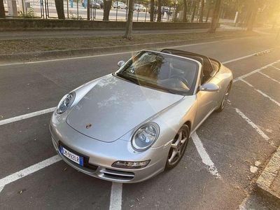 Usata Porsche 997 428 CV (314 kW) 2007 Grigio Cabrio