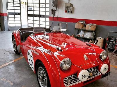 usata Triumph TR3 A - Targhe nere - Asi Targa Oro